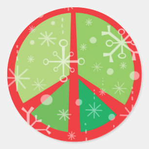 PEGATINAS del Rótulo navidades Peaces