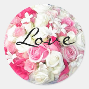 Pegatinas del Sello para sobres de amor