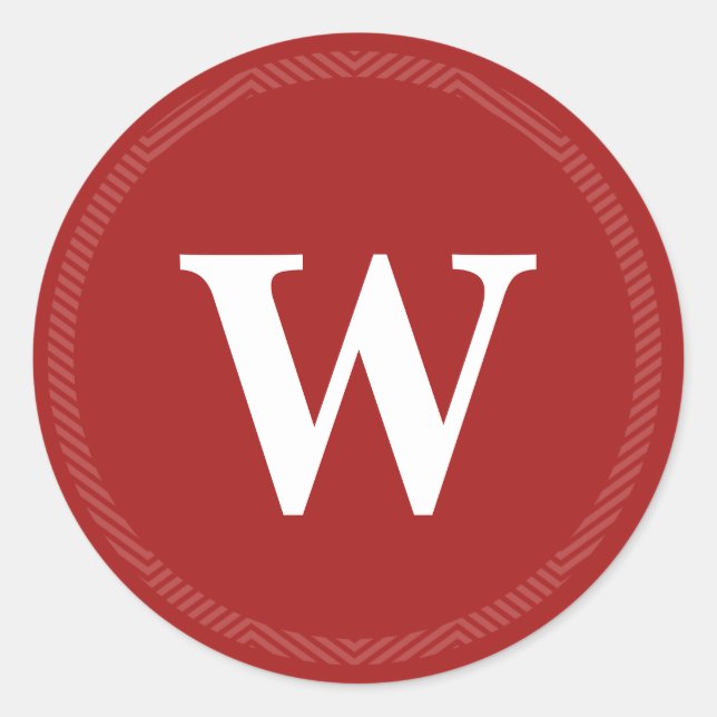 Pegatinas del Sello para sobres de Navidades Rojos (Anverso)