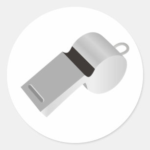 Pegatinas del silbido de los árbitros