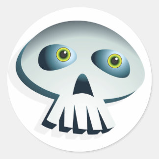 Pegatinas del Skull de Halloween