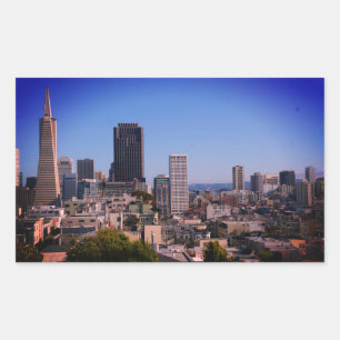Pegatinas del Skyline #1 de San Francisco