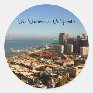 Pegatinas del Skyline #9-1 de San Francisco