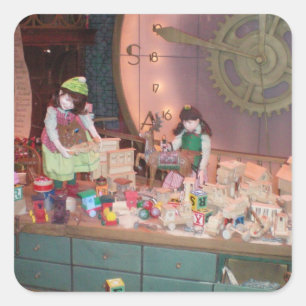 Pegatinas del taller de Santa María