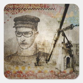 Pegatinas del Telescopio Científico Inventor de St