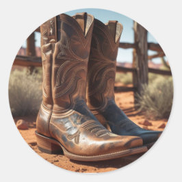 Pegatinas del tema occidental | Cowboy Boots