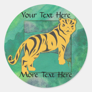 Pegatinas del tigre