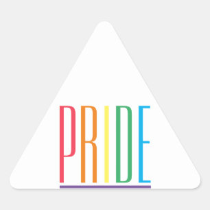 PEGATINAS del Triángulo del ORGULLO