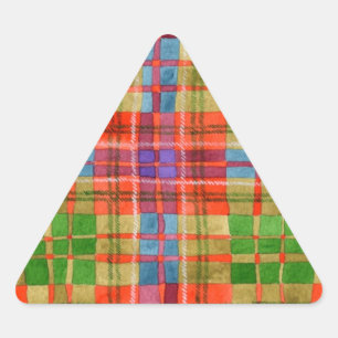 PEGATINAS del triángulo MAC RAE TARTAN