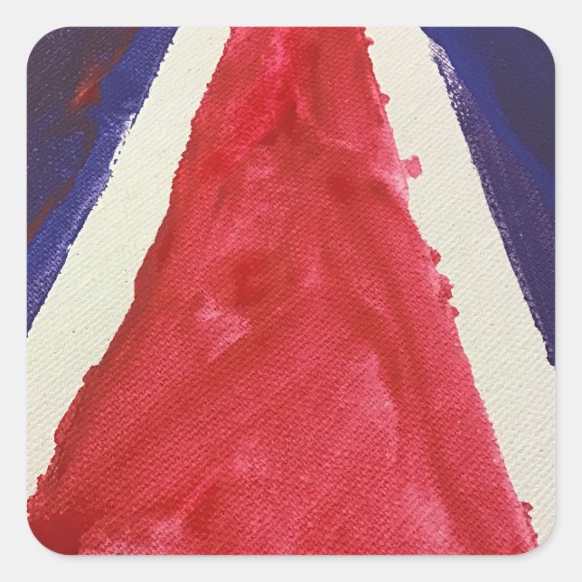 Pegatinas del Triángulo Rojo (Anverso)