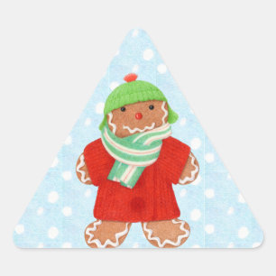 Pegatinas del Triángulo WOOLIE GINGERBREAD