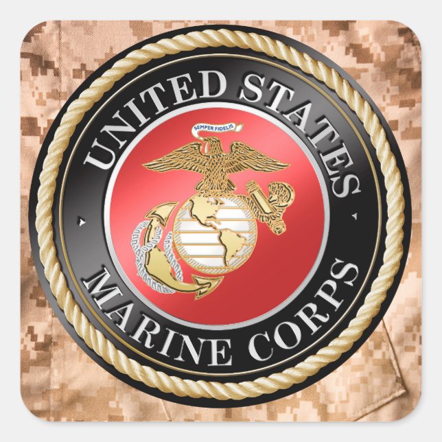 PEGATINAS del USMC (Anverso)