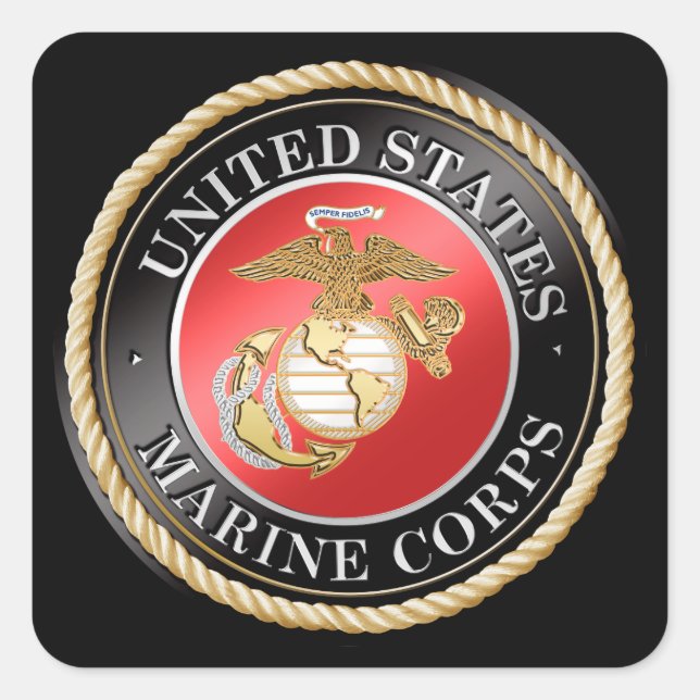 PEGATINAS del USMC (Anverso)
