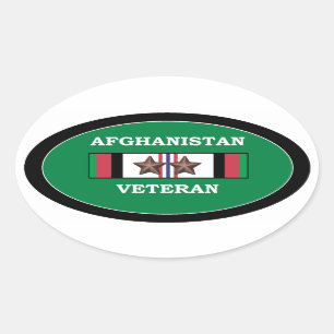 Pegatinas del veterano de Afganistán 2 ACS
