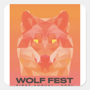 pegatinas del Wolf Fest de 2021