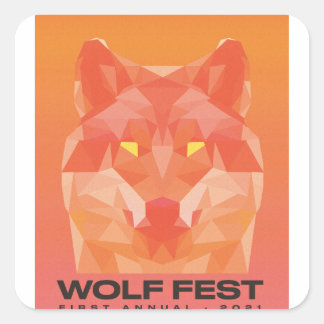 pegatinas del Wolf Fest de 2021
