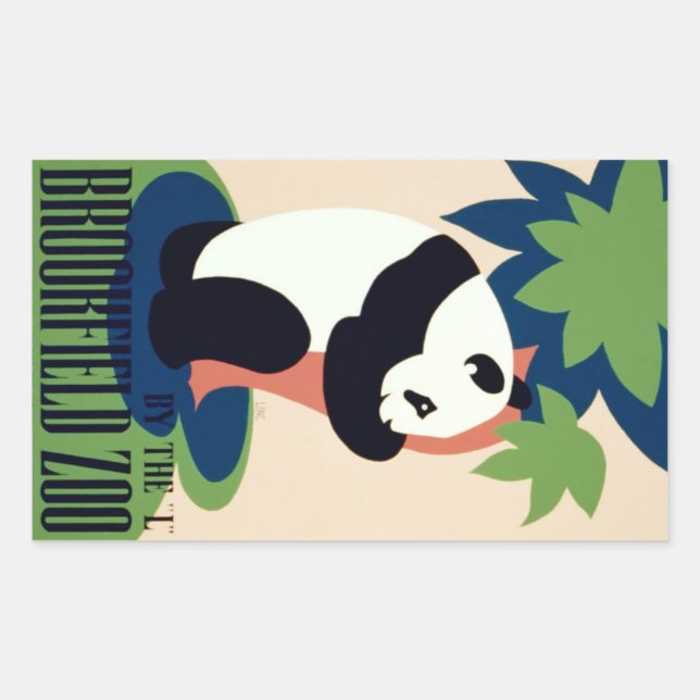 Pegatinas del "zoológico de Brookfield" (Anverso)