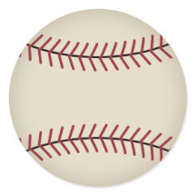 Pegatinas deportivas de béisbol vintage