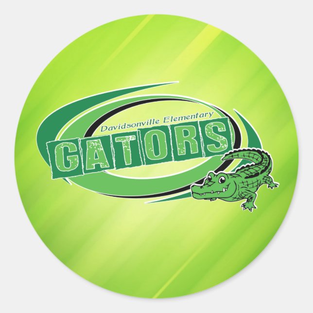 PEGATINAS DES Gator (Anverso)