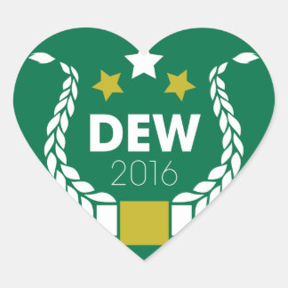 Pegatinas Dewey - <3