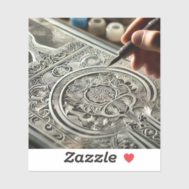 Pegatinas diseñan alta calidad sobre el arte (Hoja)