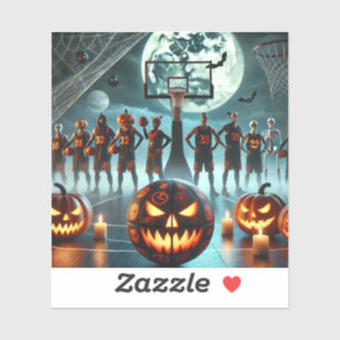 Pegatinas diseñan mezcla de Halloween con balonces