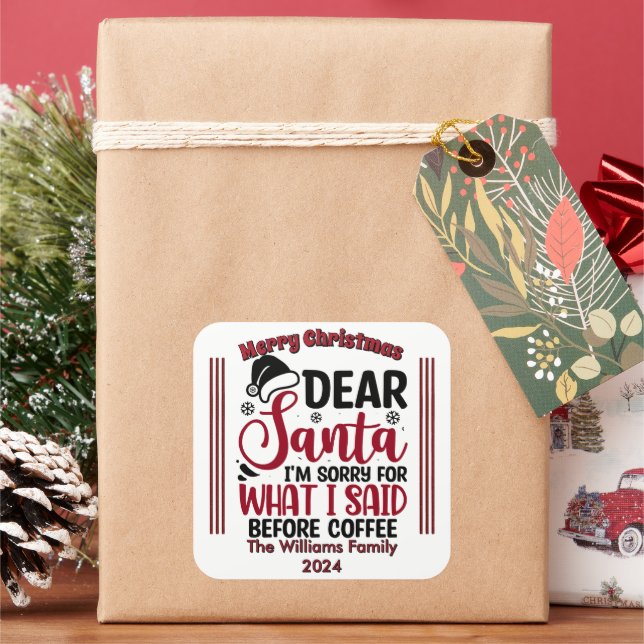 Pegatinas divertidas de Navidad (Vacaciones)