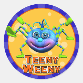 Pegatinas divertidos de Teeny Weeny Spider