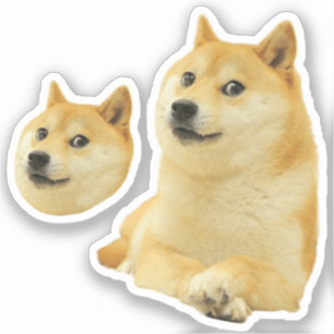 Pegatinas Doge Dog Meme