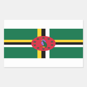Pegatinas dominicanos de la bandera