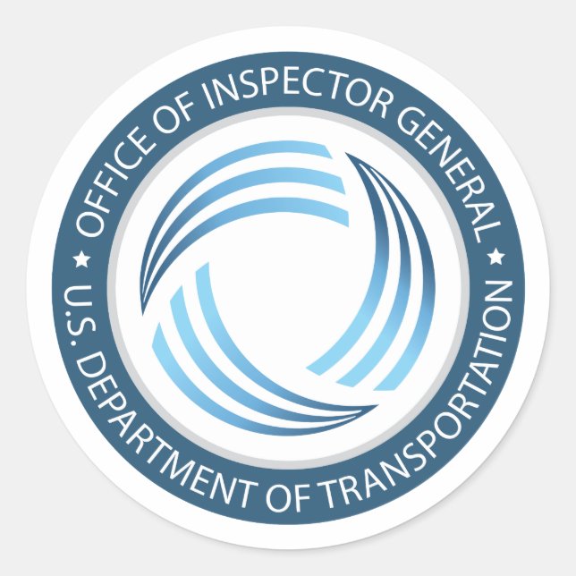 PEGATINAS DOT OIG (Anverso)