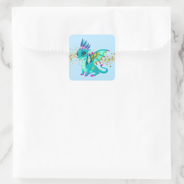 Pegatinas Dragones (Bolso)