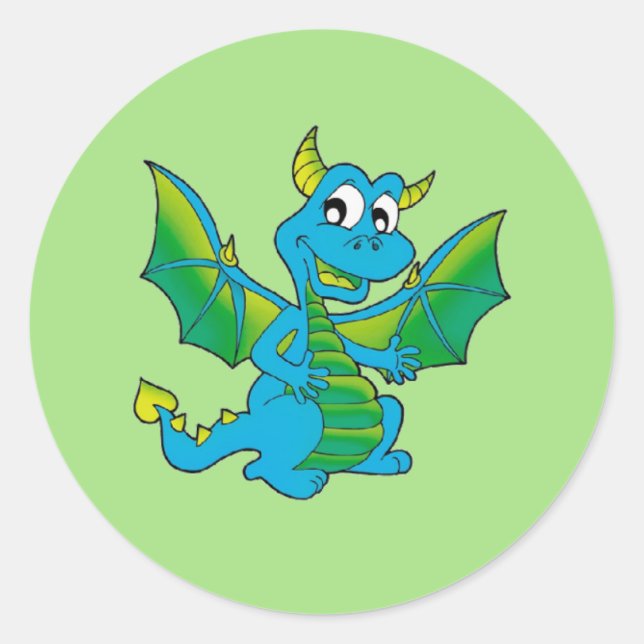 Pegatinas Dragones (Anverso)
