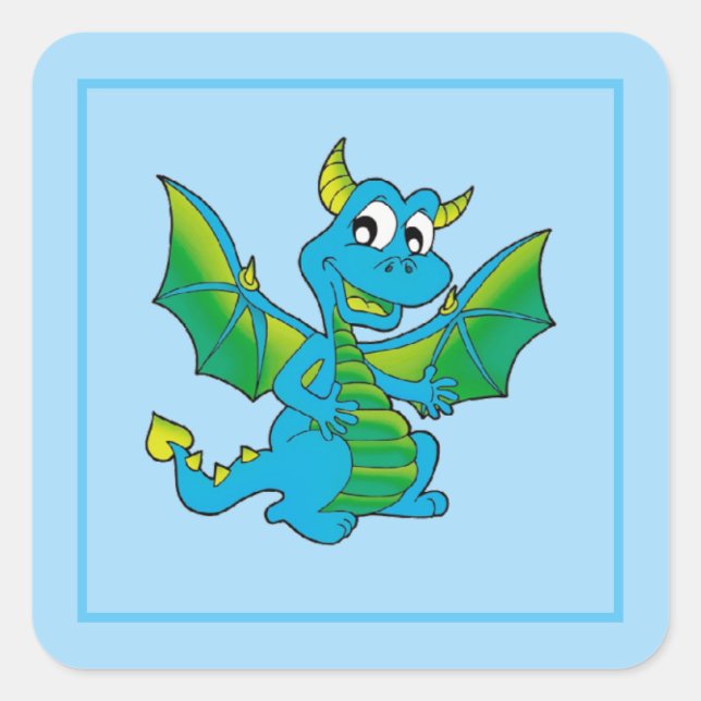 Pegatinas Dragones (Anverso)
