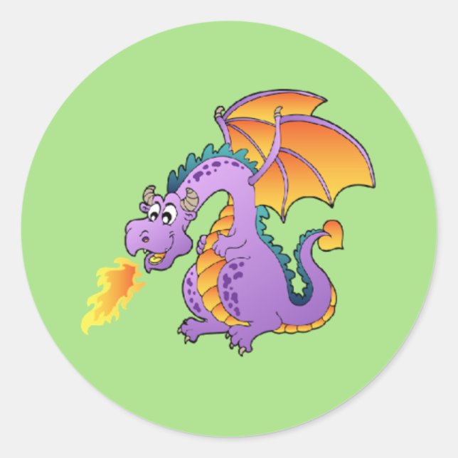 Pegatinas Dragones (Anverso)