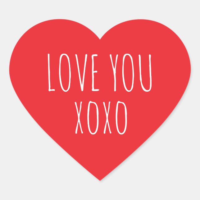 Pegatinas el día de San Valentín (Anverso)