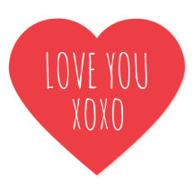 Pegatinas el día de San Valentín