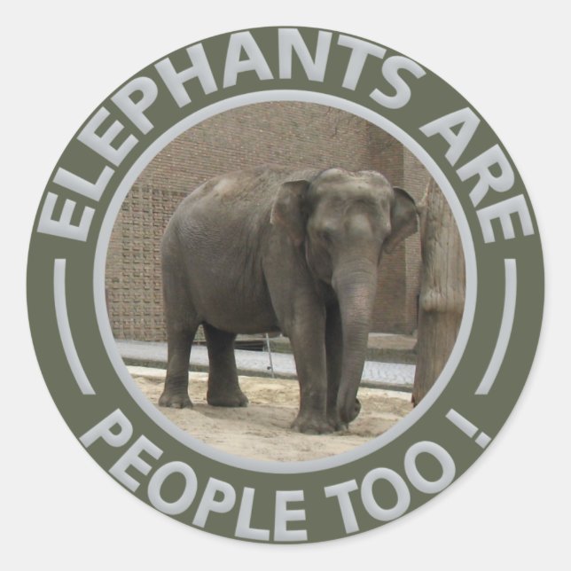 Pegatinas ELEPHANTS (Anverso)