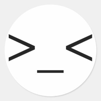 >_< Pegatinas emoticonos enojados