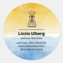 Pegatinas empresariales de Sea & Sun Essential Oil