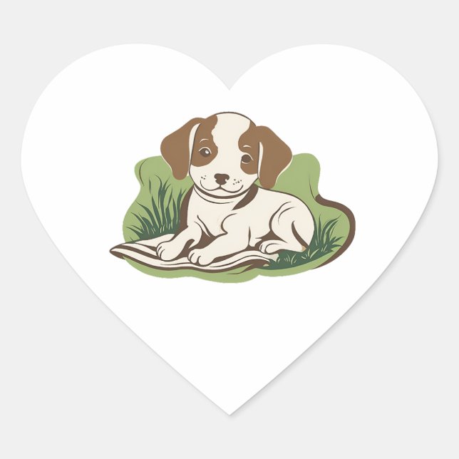 Pegatinas en forma de corazón (Anverso)