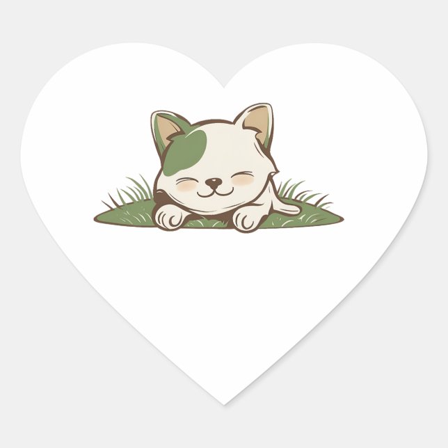 Pegatinas en forma de corazón (Anverso)