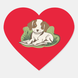 Pegatinas en forma de corazón