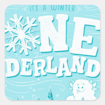 Pegatinas en juego de Winter Wonderland