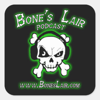 Pegatinas en podcast de Bone