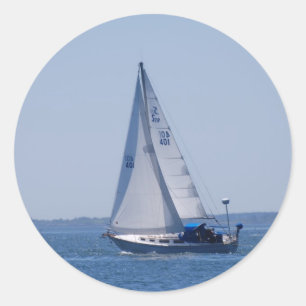 Pegatinas en velero