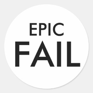Pegatinas EPIC FAIL