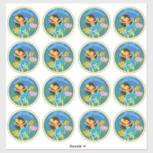 Pegatinas escolares ¡Hola tercer grado!