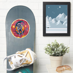 Pegatinas espaciales reflexionan sobre diversión r