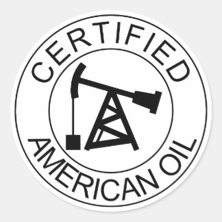 Pegatinas estadounidenses certificados de perforac